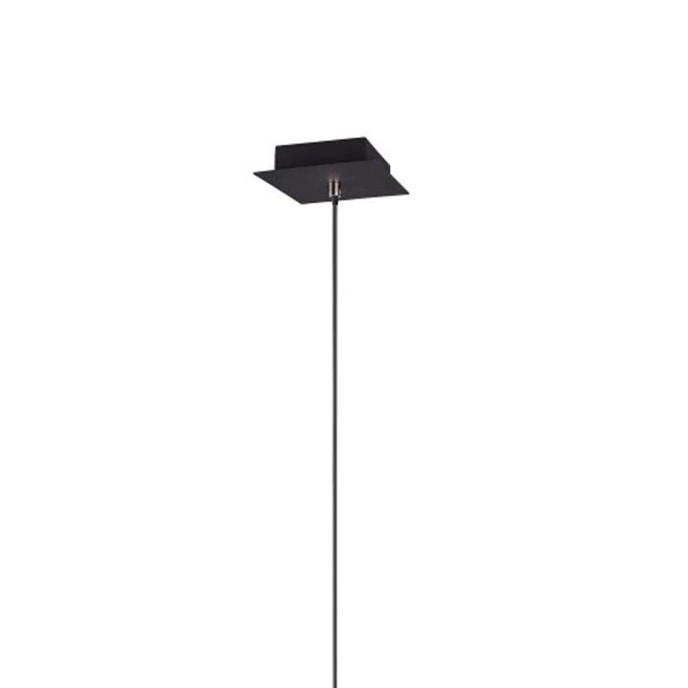 Hanglamp Marley pendel mat zwart Trio 4017807408720