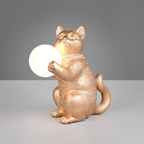 Tafellamp Gatio goud Trio 4017807682083