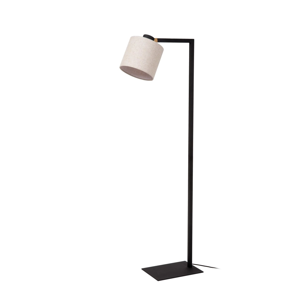 Vloerlamp Lesley zwart