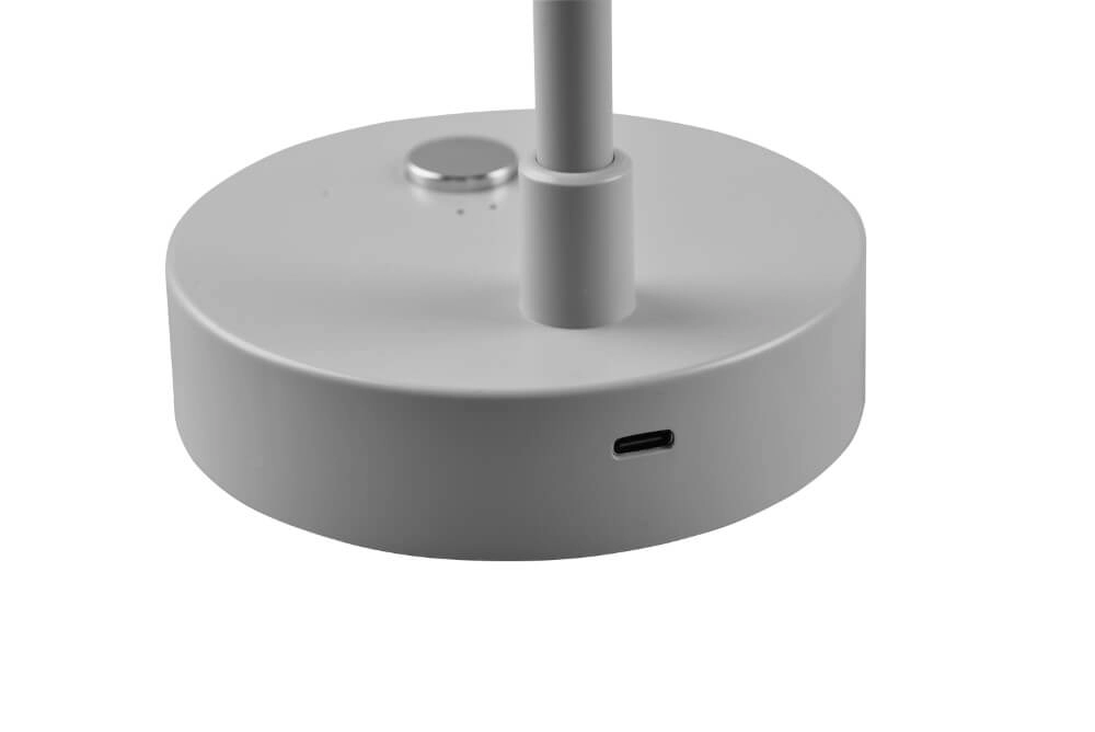 Tafellamp Lenny grijs Trio 4017807565300