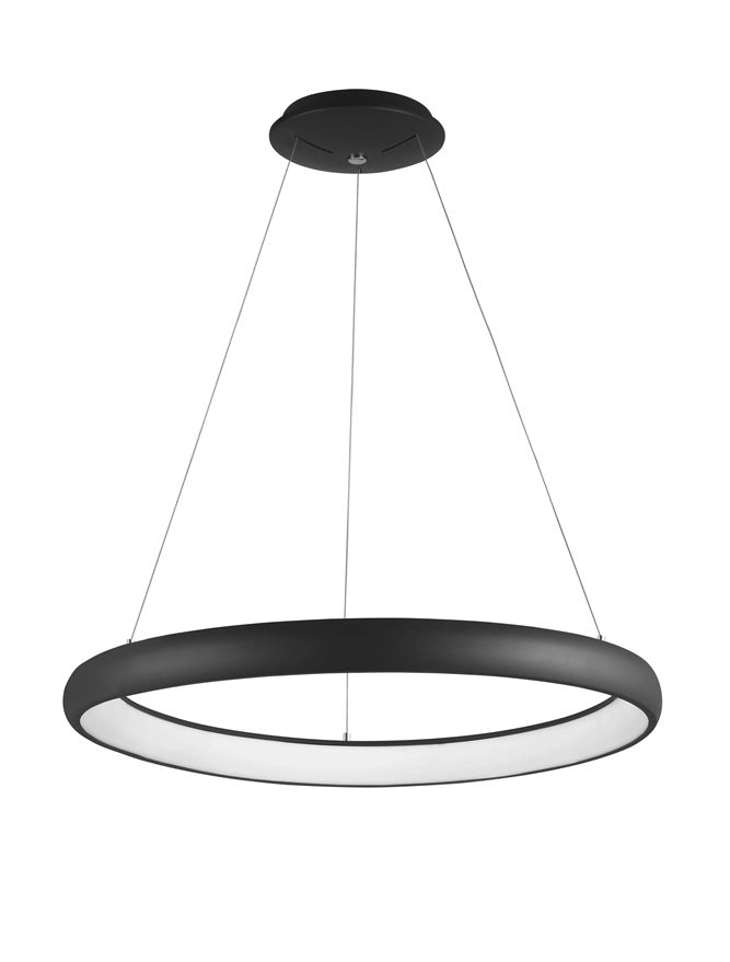 Design hanglamp Albi zwart Ø 81cm Lyora 5212017416865