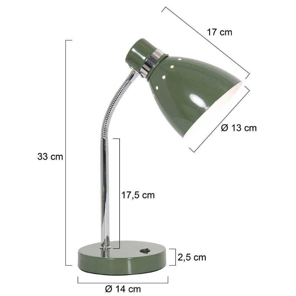 Groene bureaulamp Spring Steinhauer 8712746161380