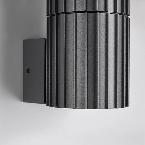 Wandlamp Volga antraciet Trio 4017807686944