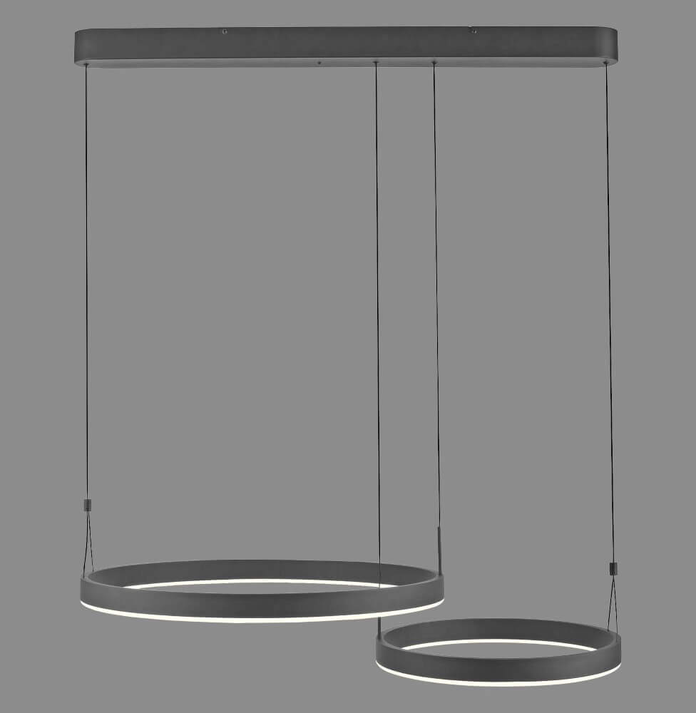 Design hanglamp Esko zwart Paul Neuhaus 4012248384565