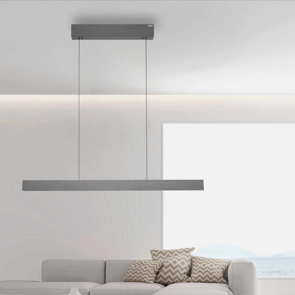 Design hanglamp Pure E-Motion grijs Paul Neuhaus 4012248372906
