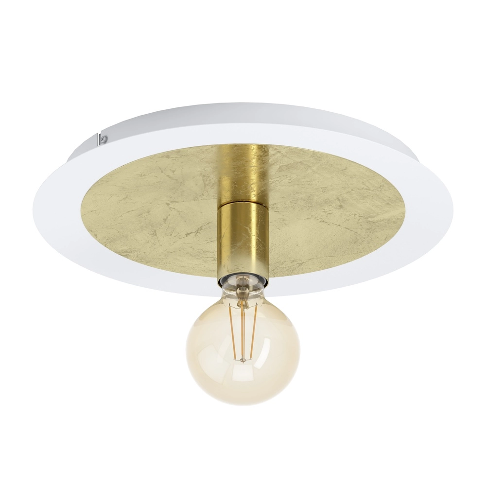 Unieke plafondlamp Passano wit en goud enkel Eglo 9002759974916