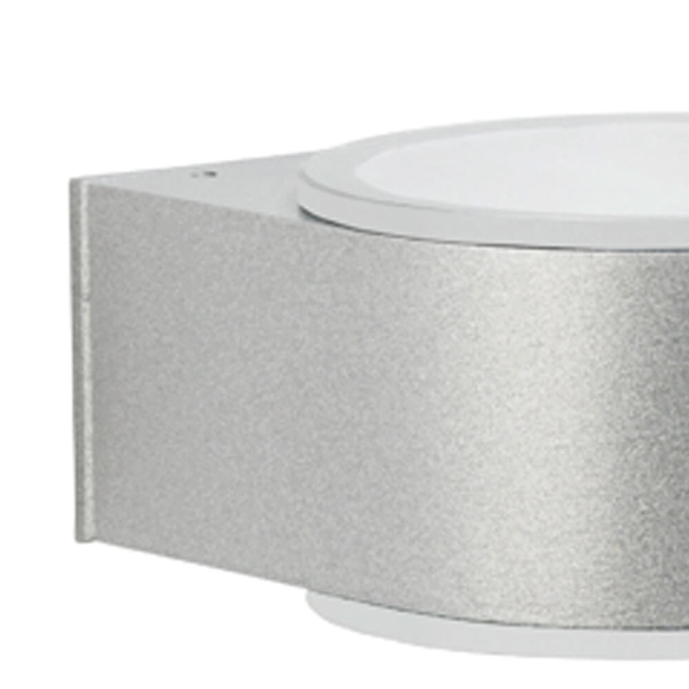 Buitenlamp boven en onder Curl 10cm - grijs Albert 4007235902341