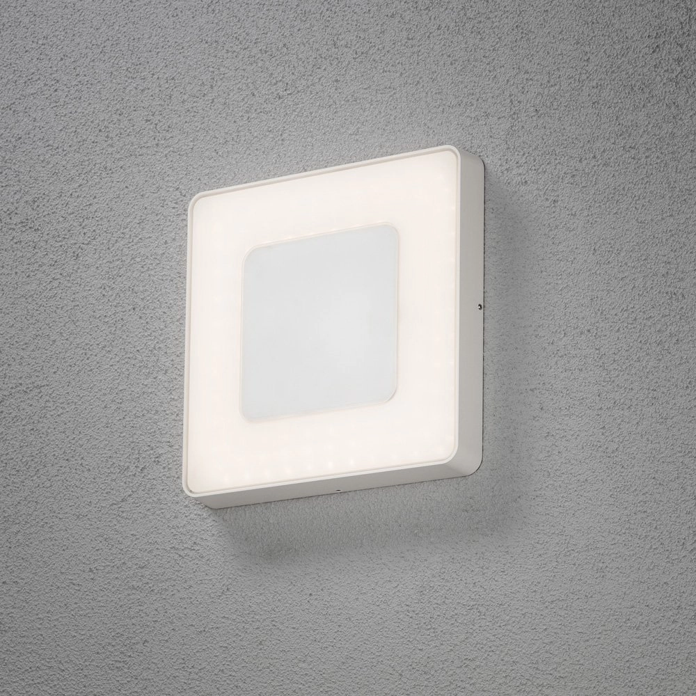 Vierkante ledlamp Carrara voor buiten KonstSmide 7318307986259