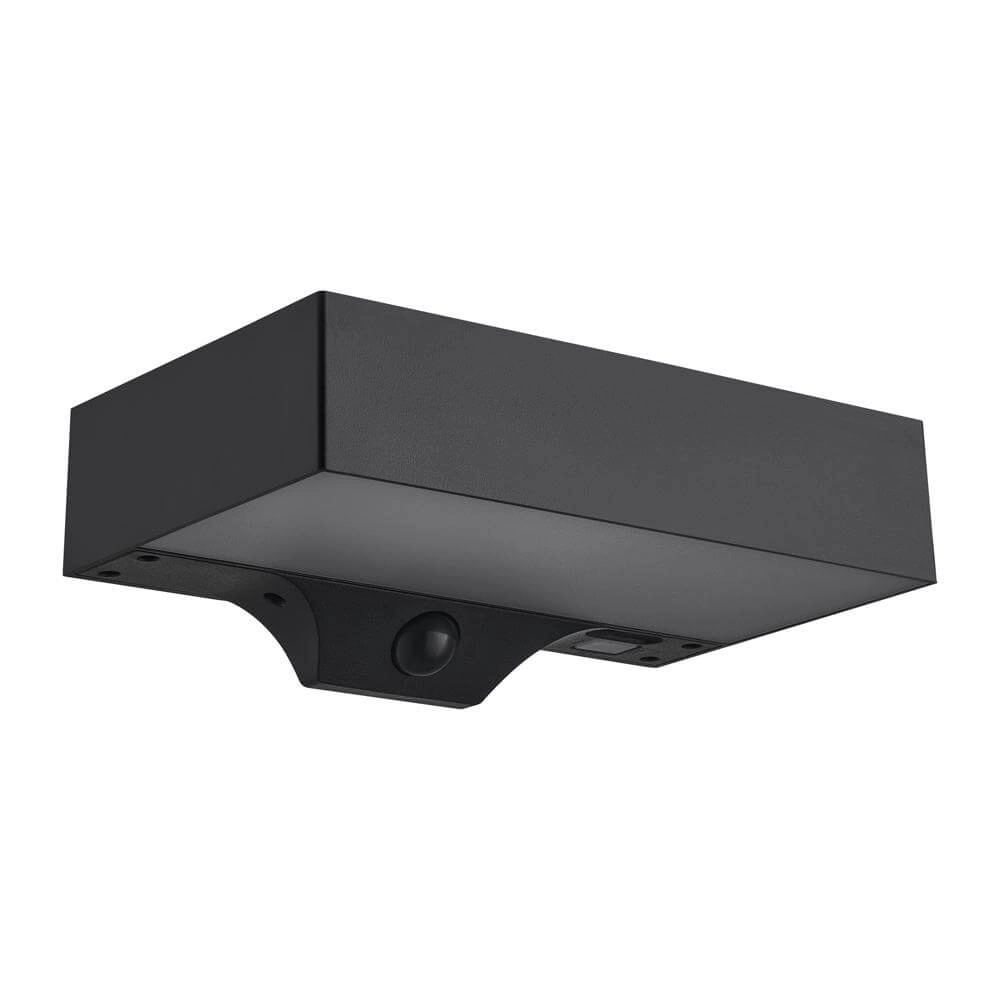 Solar wandlamp Monay zwart rechthoek Nordlux 5704924023538