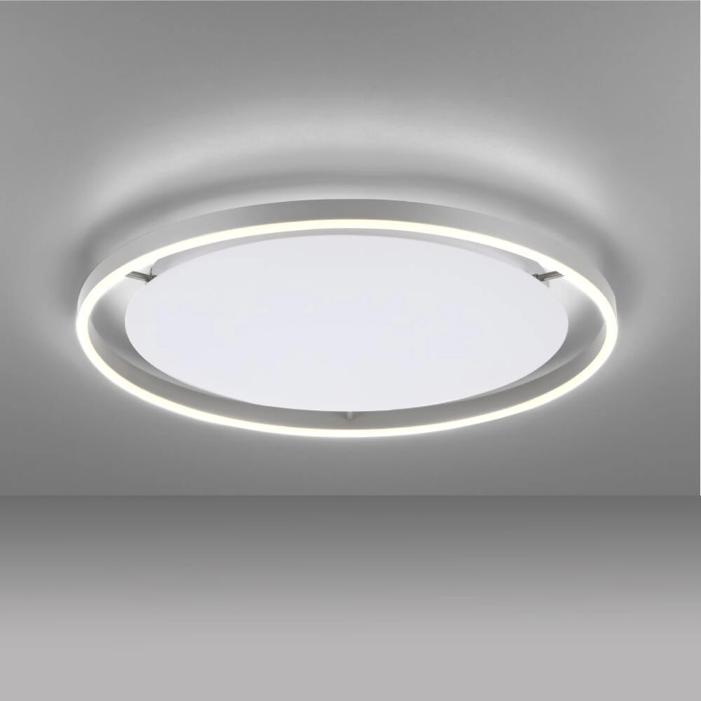 Plafondlamp Ritus aluminium Ø 58,5cm Just Light 4043689983475