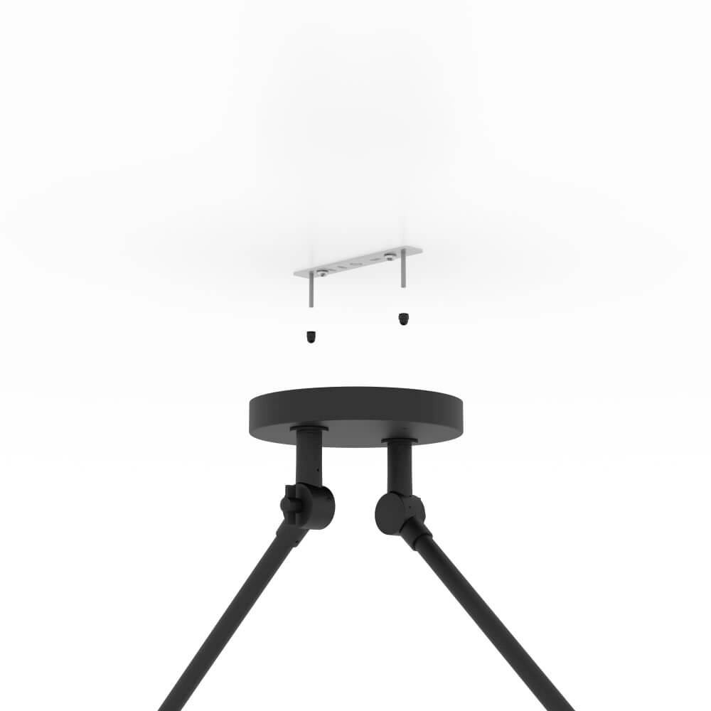 Hanglamp dubbel verstelbaar Pistunio cappuccino Stars of Light 9008606238064