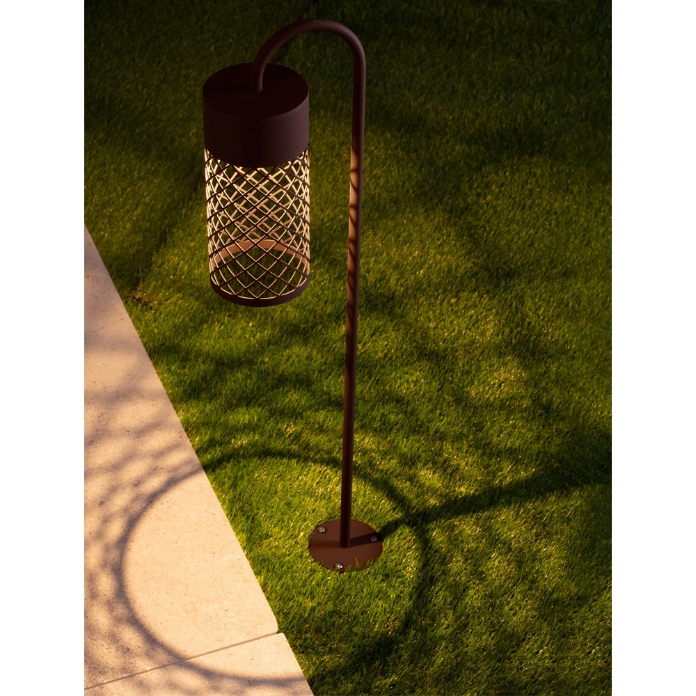Garden lamp Motley 70cm rust brown Lyora 5212017465245