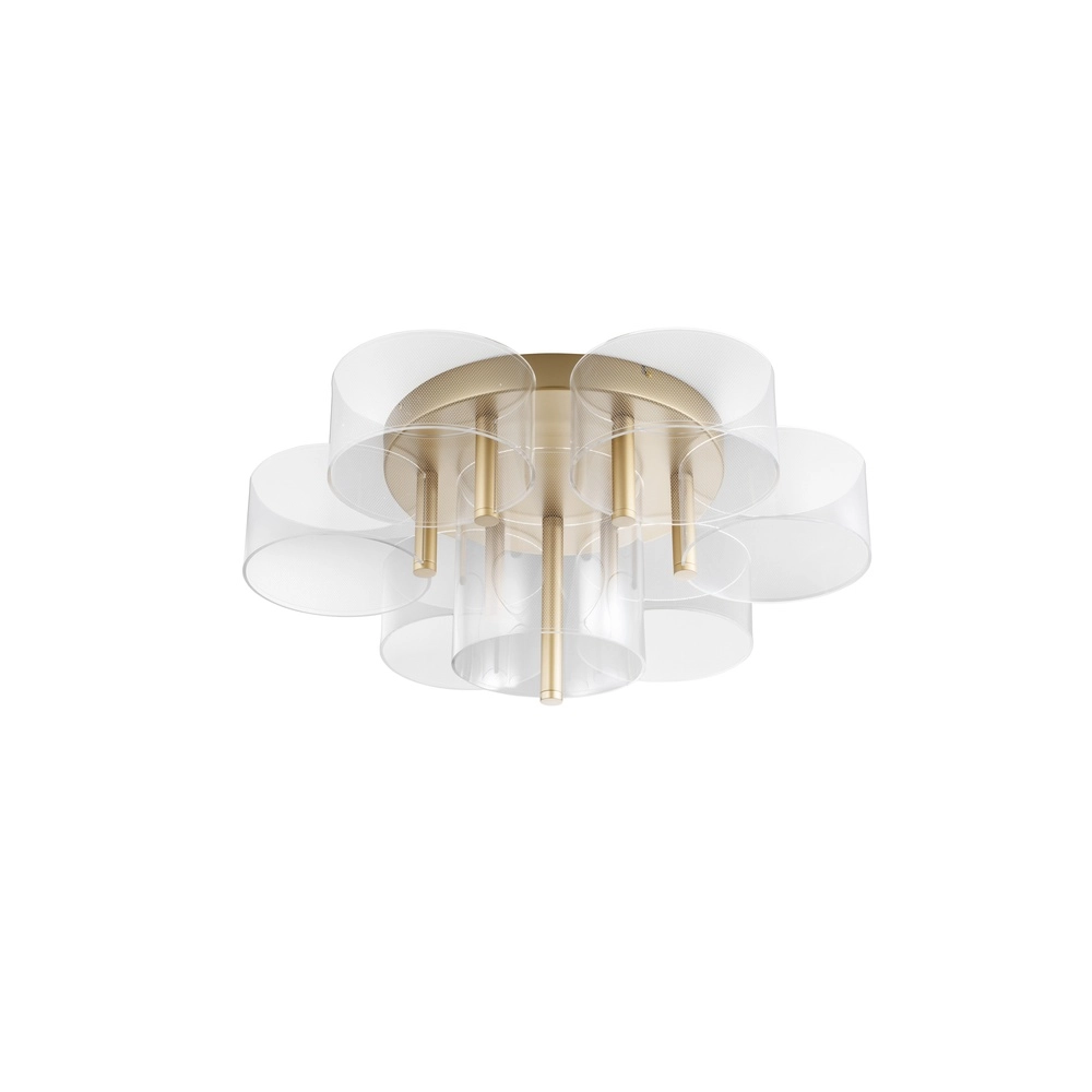 Design ceiling lamp Gatlin gold Ø 68cm Lyora 5212017433510