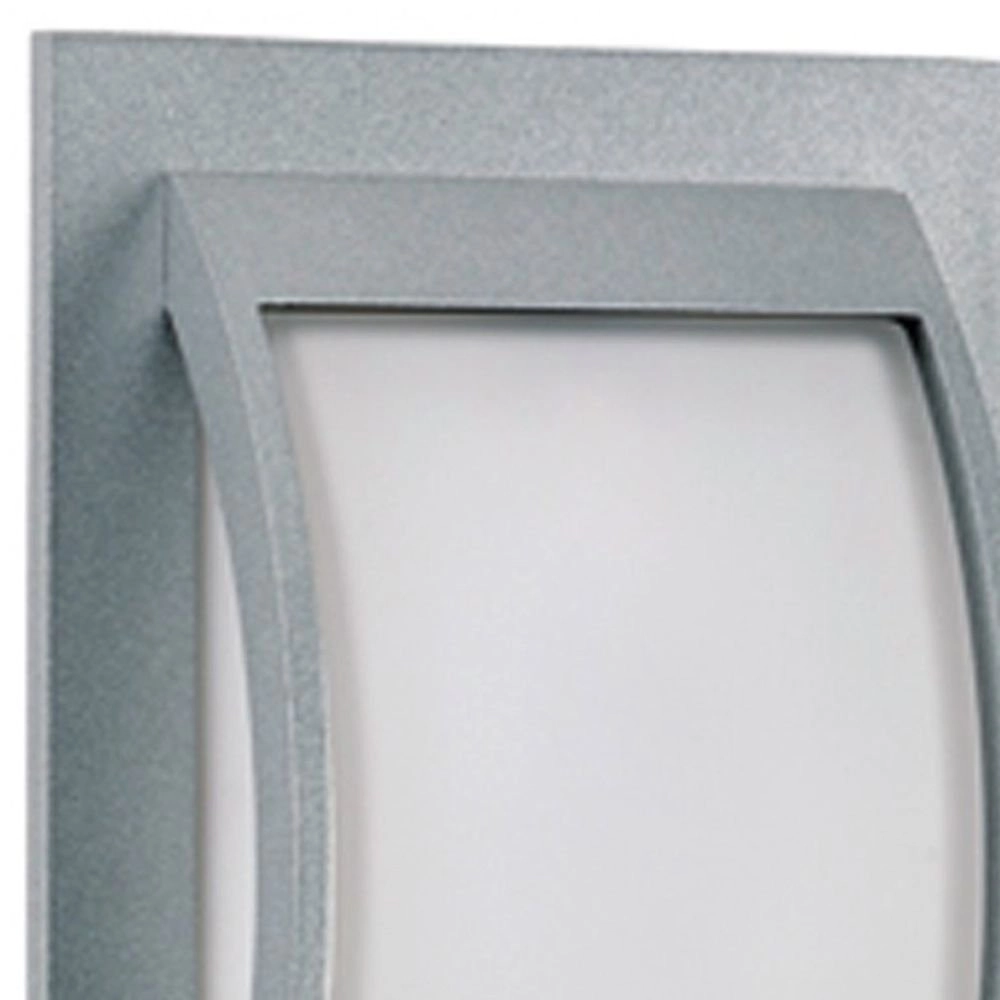 Verlichting balkon Square Curved 30cm-grijs Albert 4007235961997