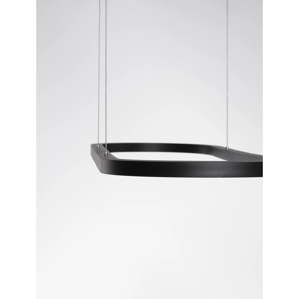 Ovale hanglamp Cuppe zwart Lyora 5212017438492