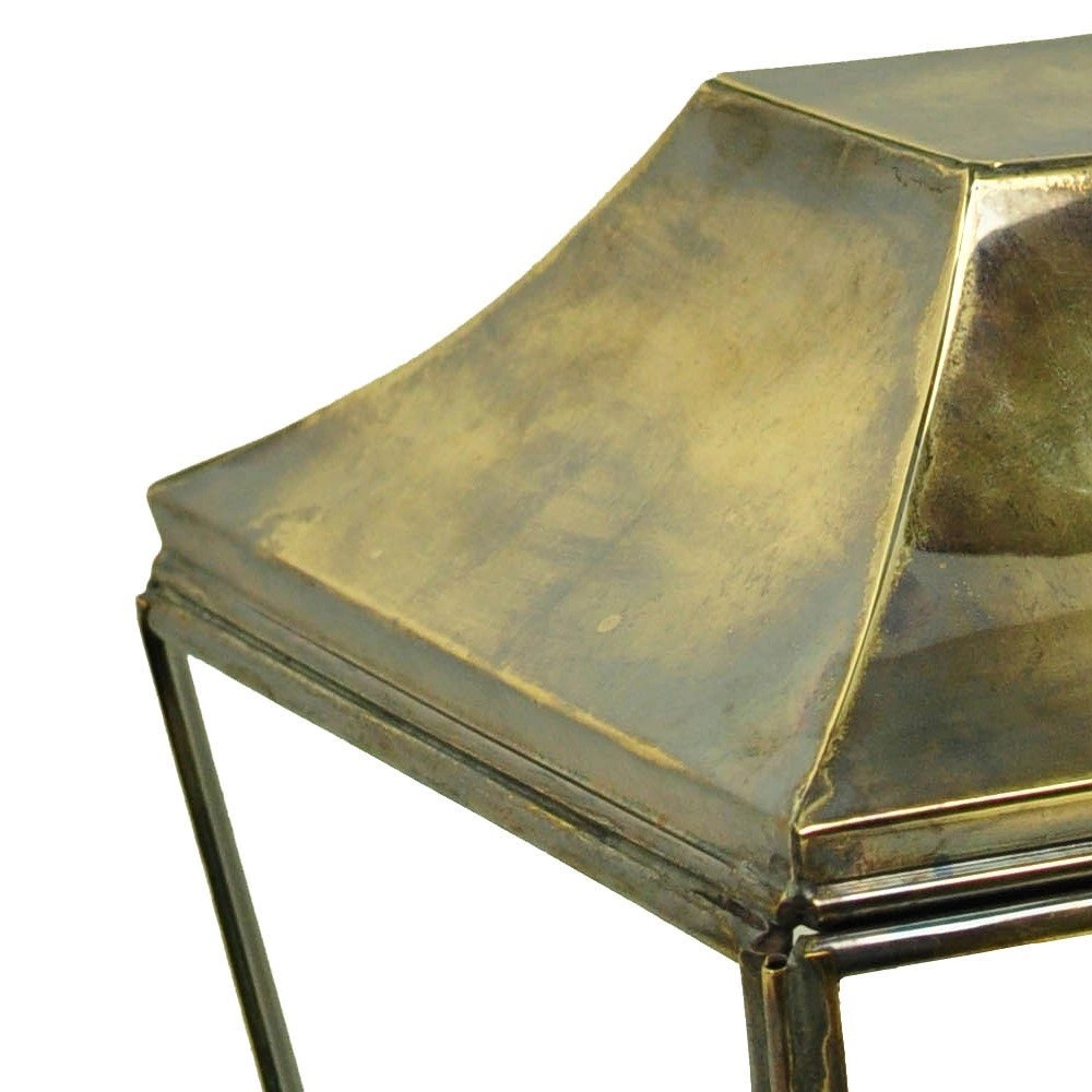 Landelijke buitenlamp Knightbridge 58cm - koper gevlamd (AB) Limehouse