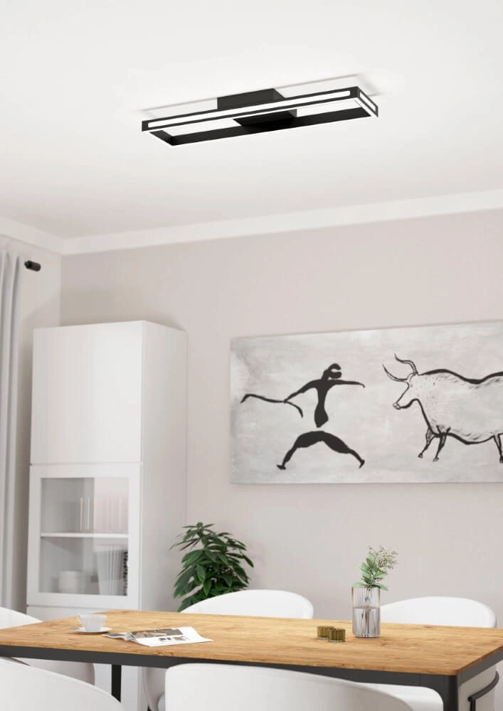 Design plafondlamp Salvilanas-Z zwart Eglo 9002759996796