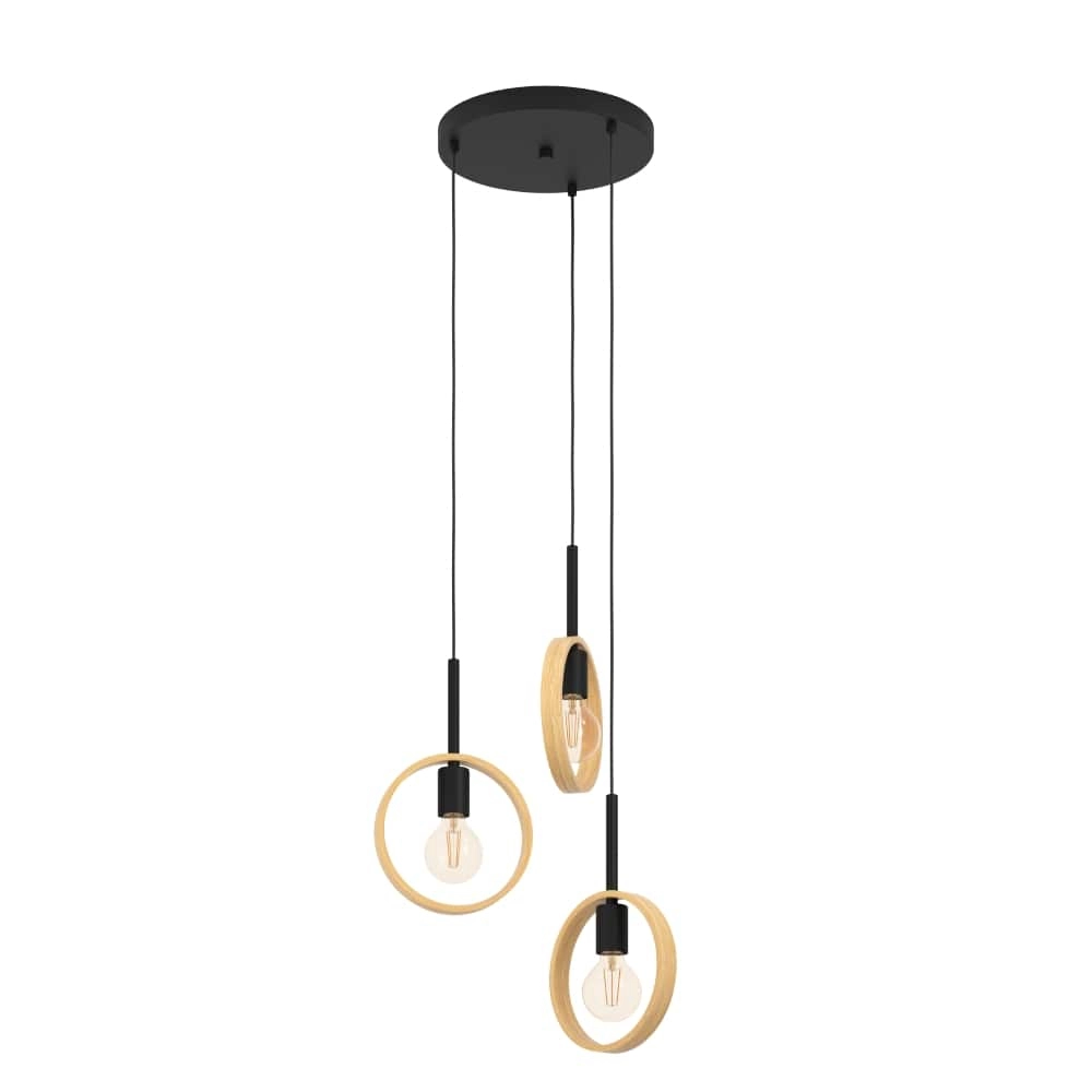 Vide hanglamp Ipsden 3-lichts Vide hanglamp Ipsden 3-lichts