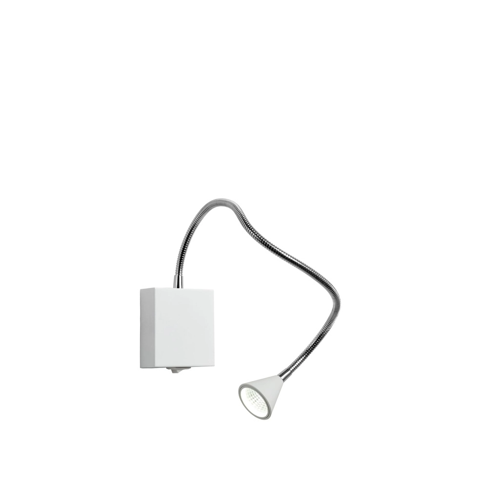 Bed leeslampje Buddy 4000K wit Lucide 5411212185549