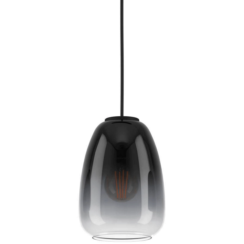 Eetkamer hanglamp Aguilares met glas Eglo 9008606235551