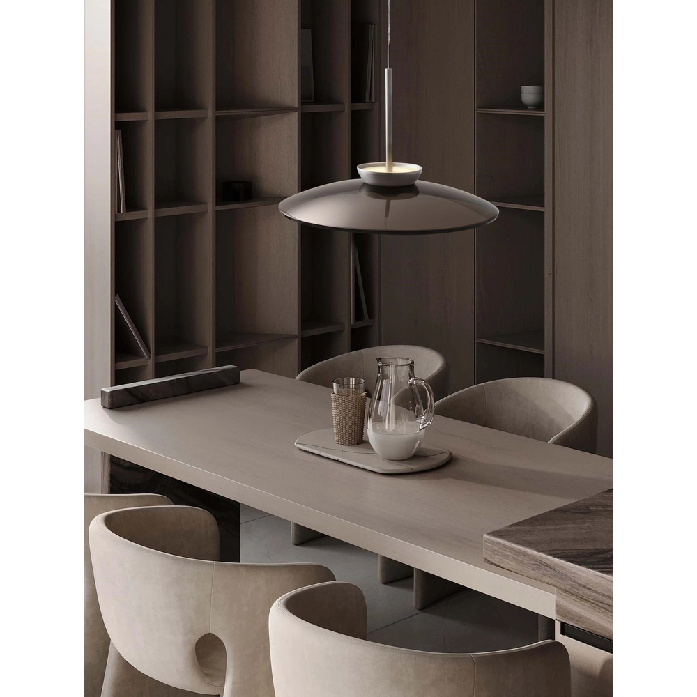 Hanglamp Esti smoke glas Ø 50cm Lyora 5212017461858