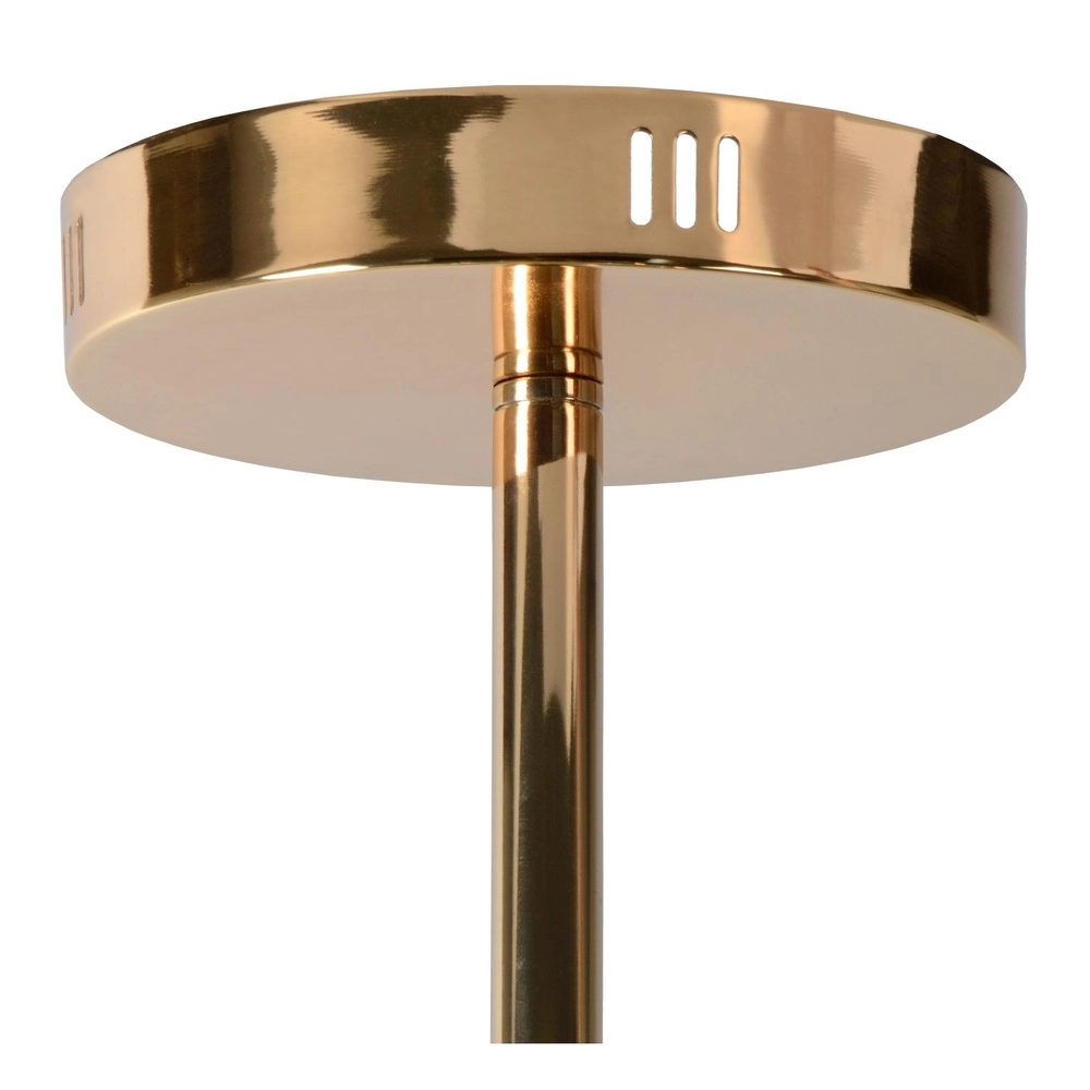6-lichts hanglamp Alara goud met smoke bollen Lucide 5411212461025