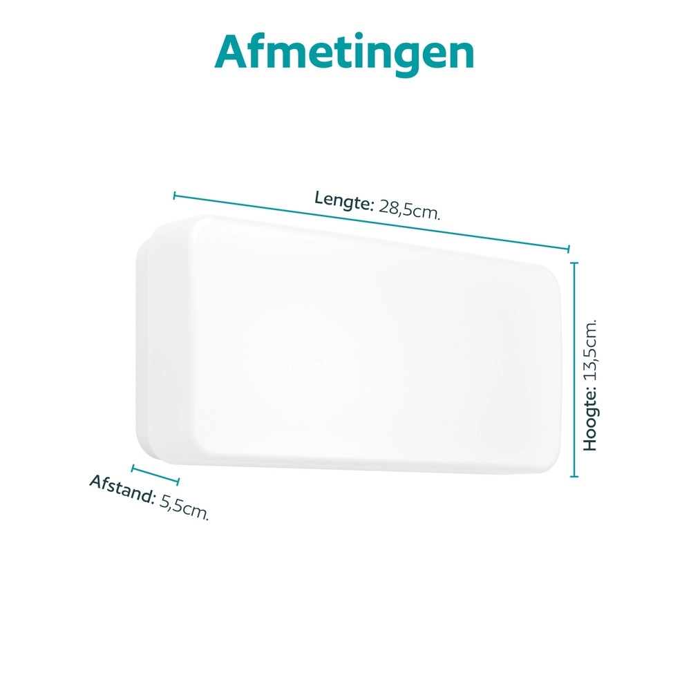 Wandlamp Pogliola E wit 28,5cm Eglo 9002759742683