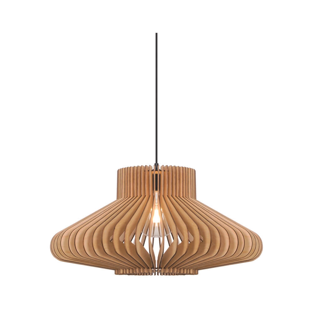 Design hanglamp Manago hout Ø 50cm