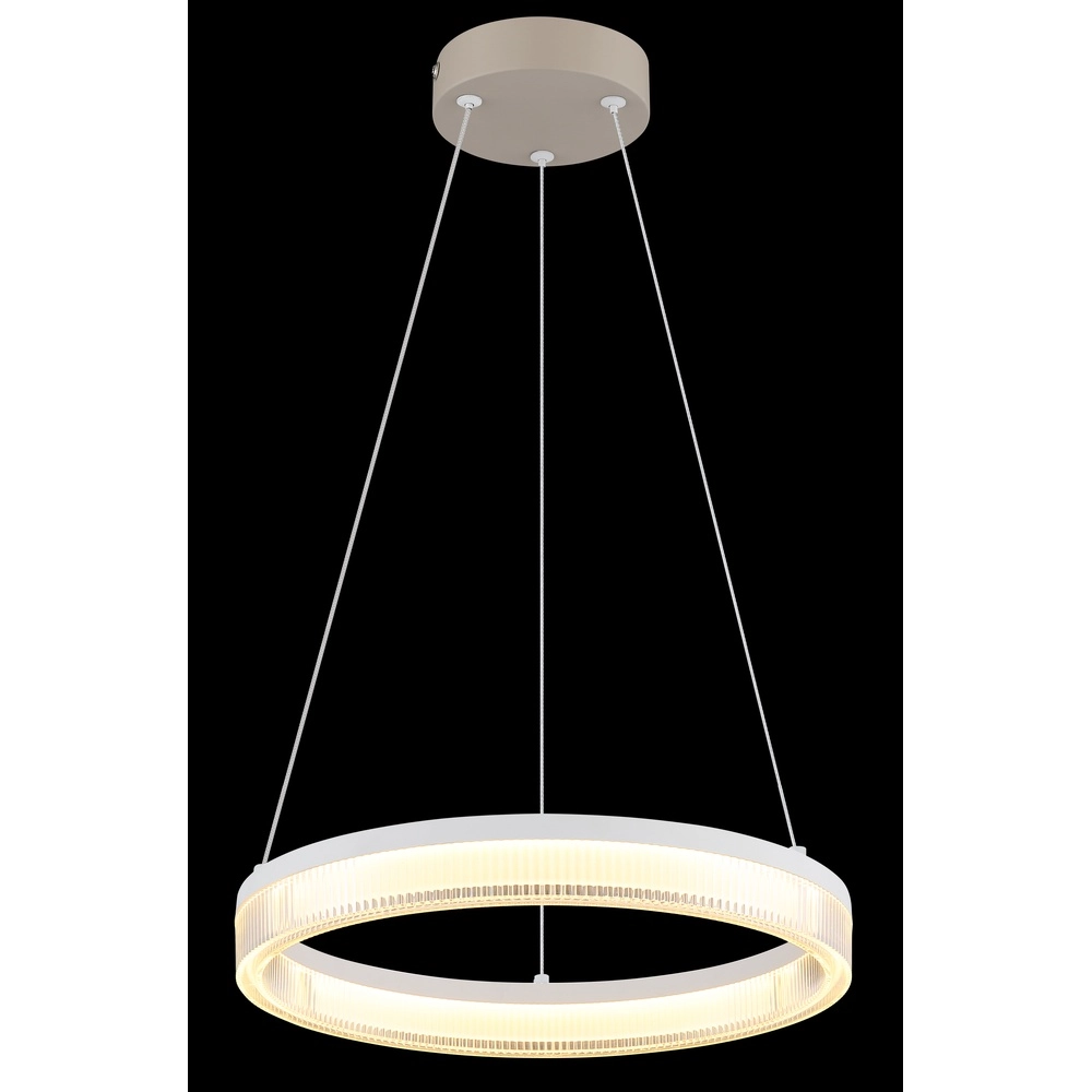 Moderne hanglamp Zara zand bruin Ø 33cm Globo 9007371570072