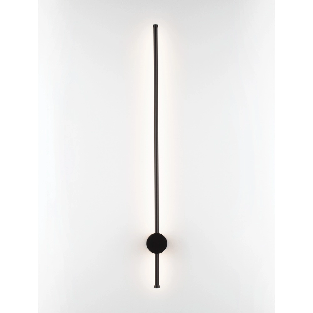 Design wandlamp Ridge zwart 97cm Lyora 5212017447289