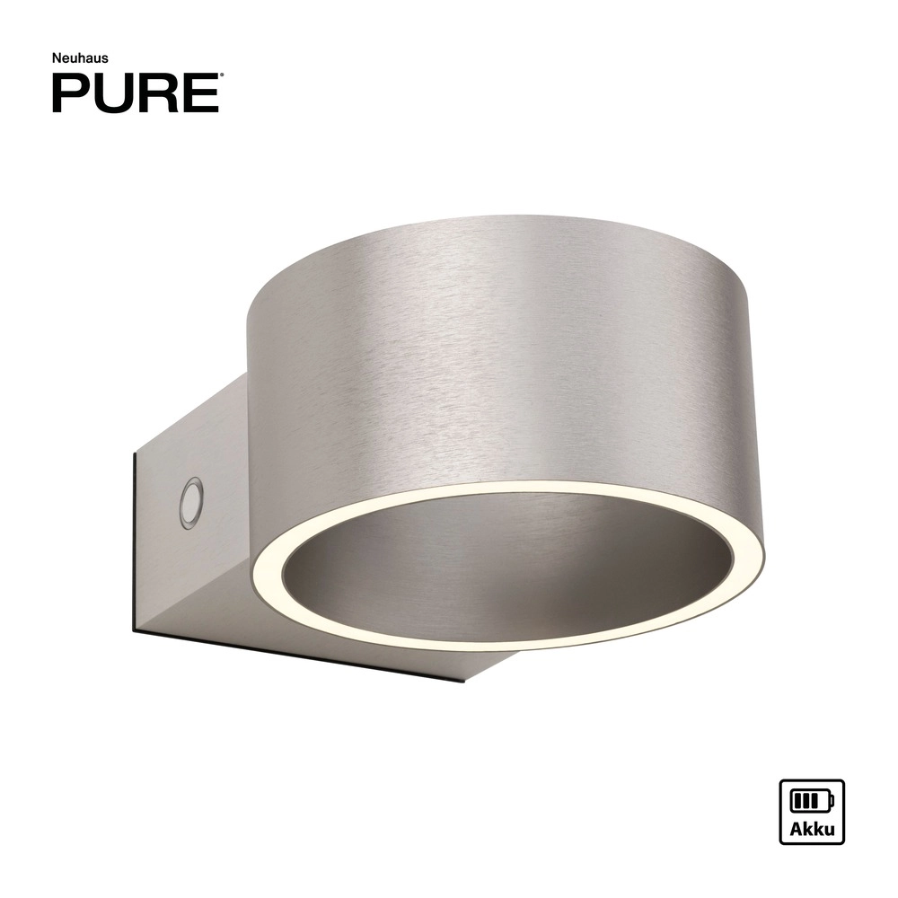 Oplaadbare wandlamp Pure Akku Clipse Diamond Paul Neuhaus 4012248391761