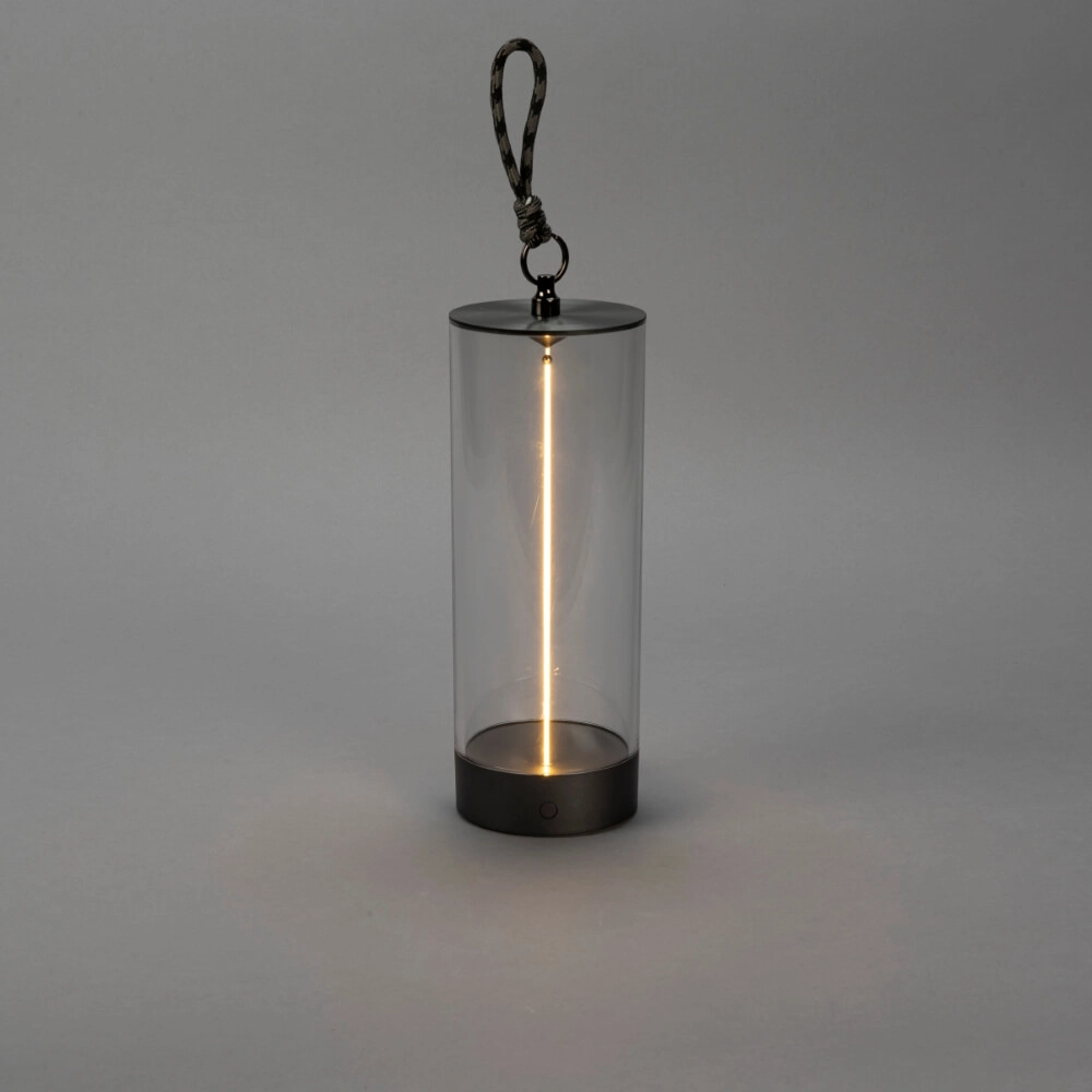 Oplaadbare lamp Edison S antraciet KonstSmide 7318307846379