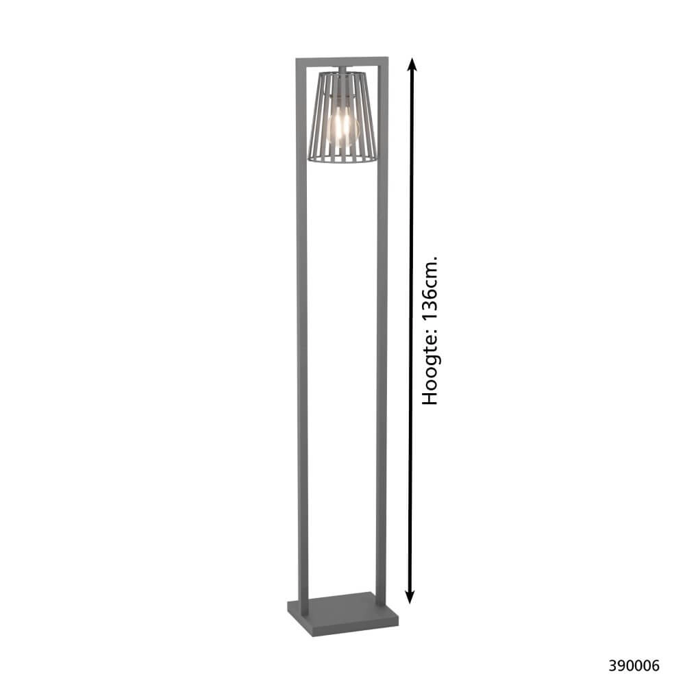 Zwarte vloerlamp Bogota Stars of Light 9008606220786