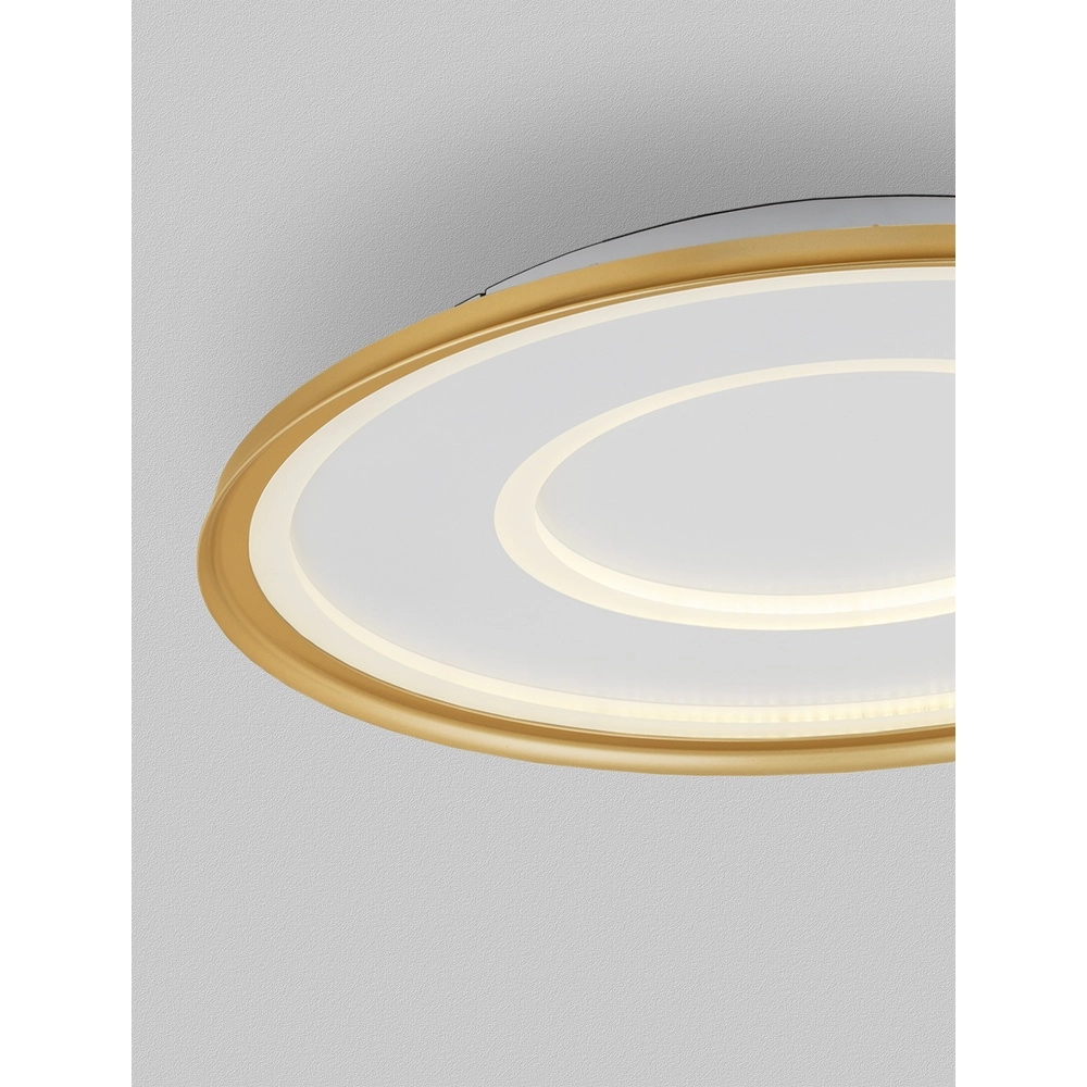 Plafondlamp Figin goud Ø 60cm Lyora 5212017465801