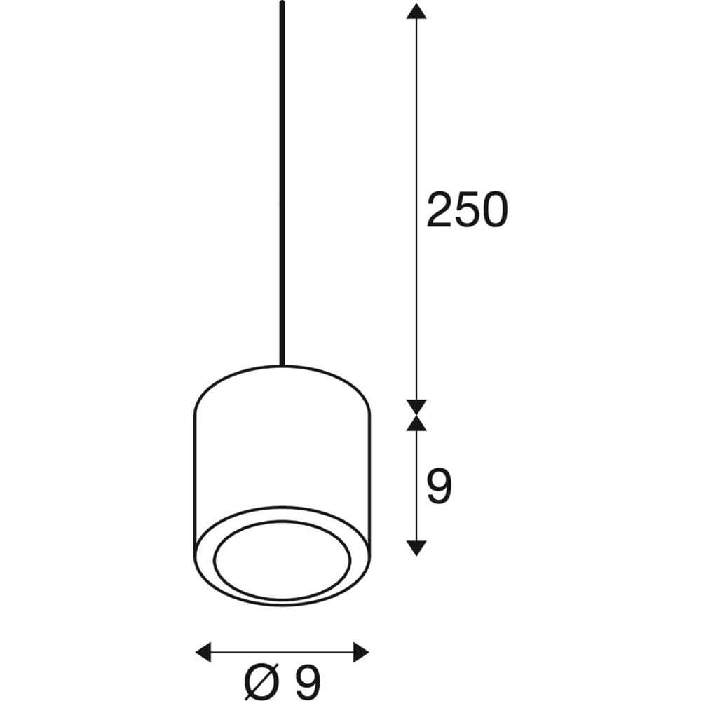 Hanglamp Oculus koper SLV 4024163297820