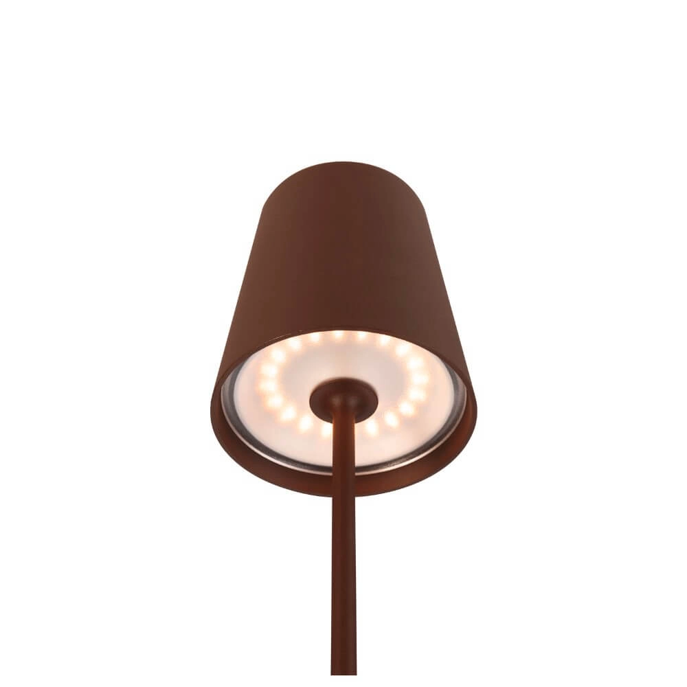 Buiten tafellamp Vinolina Two roest - oplaadbaar SLV 4024163288309