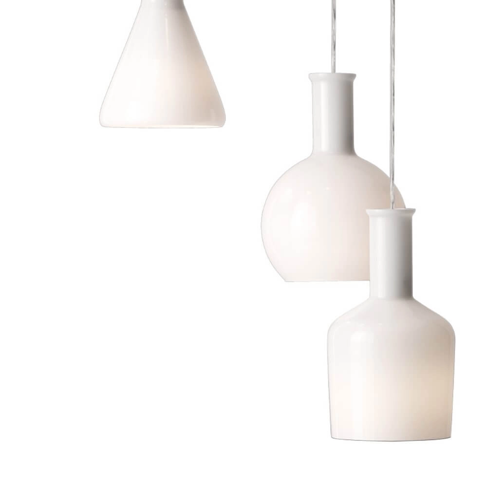 Witte hanglamp Pascoa 5-lichts Stars of Light 9002759391430