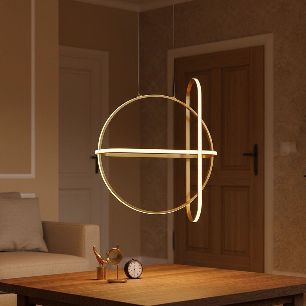 Design hanglamp Arte goud rond