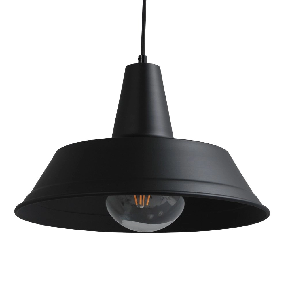 Zwarte vintage eetkamer lamp Industria 3x35 Masterlight 8718121230887