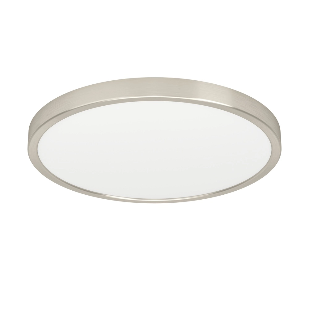 Led plafonnière Fueva 6 rond - rvs - Ø 38,9cm