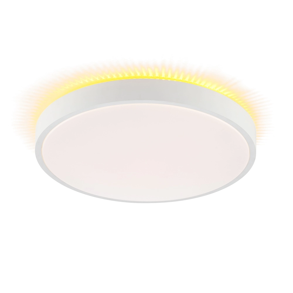 Plafonniere Solistra wit Ø 34,5cm