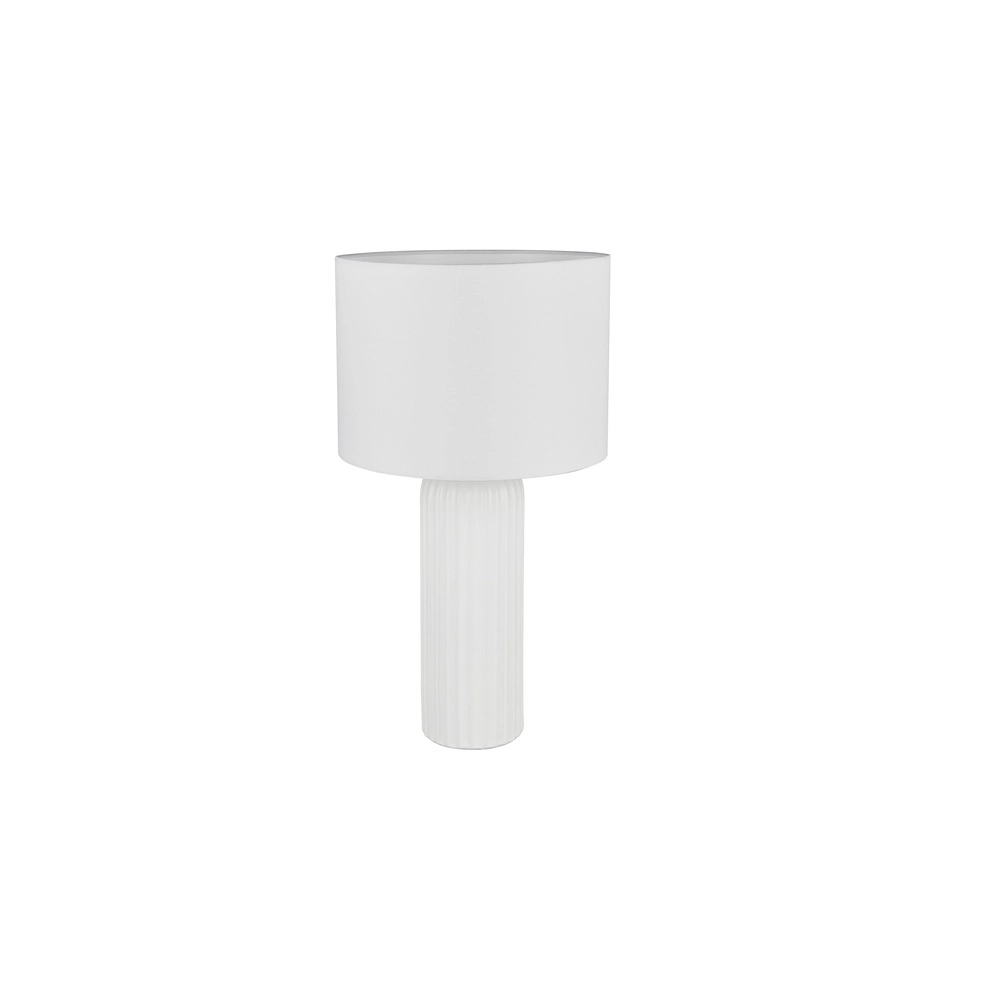 Tafellamp Blair Ø 28cm wit Trio 4017807654349