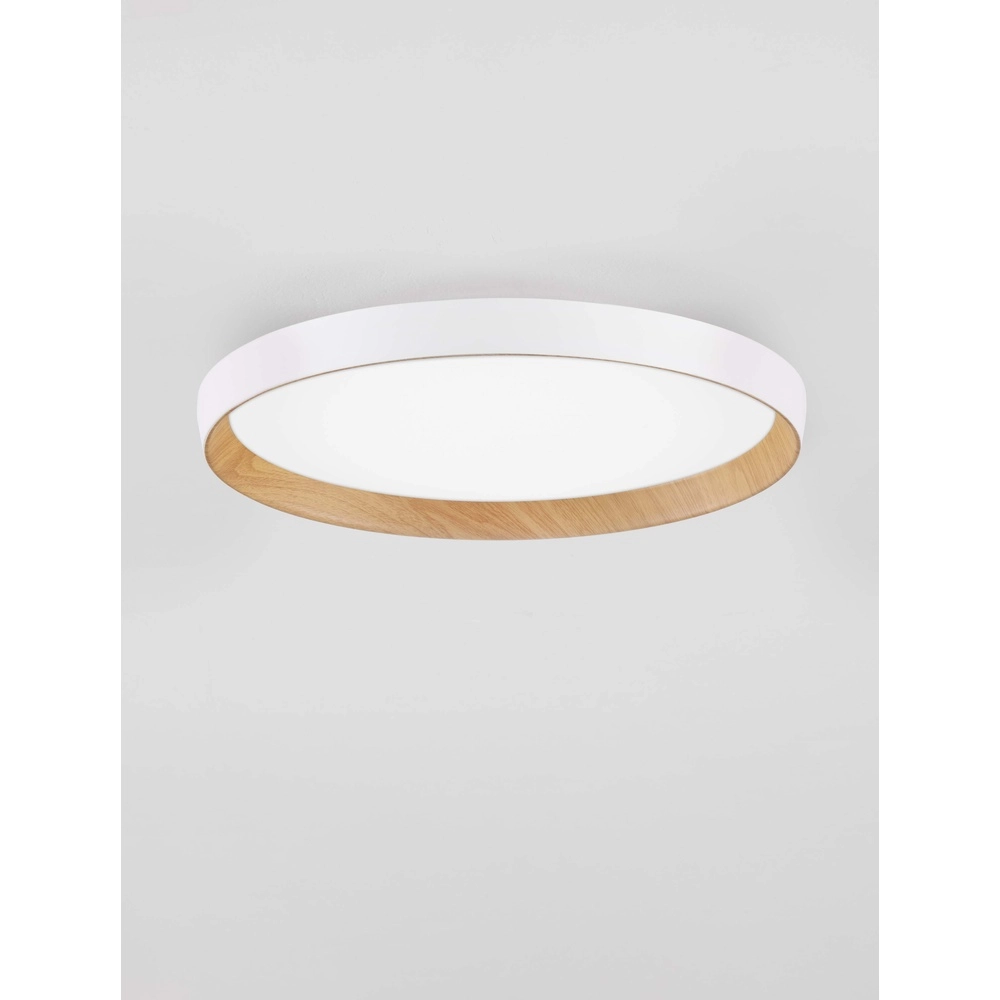 Plafonniere Vomos wit Ø 40cm Lyora 5212017448750