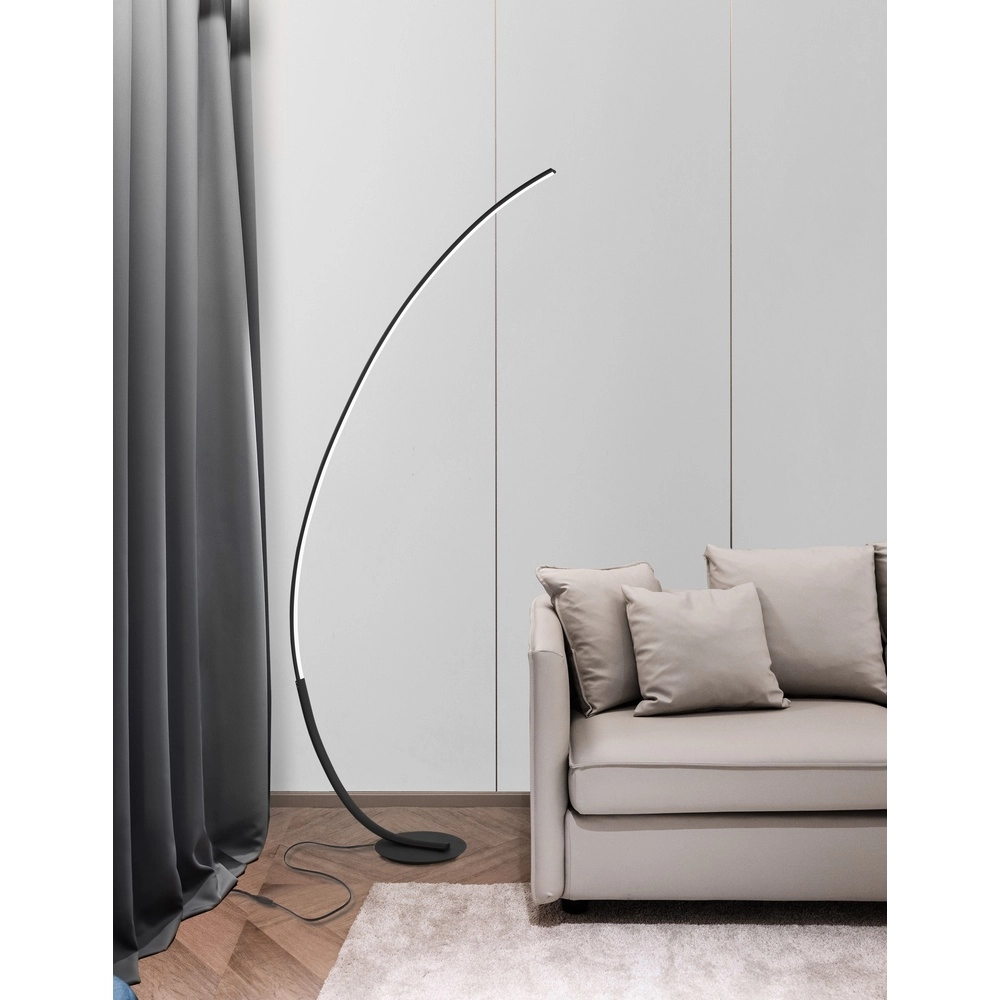 Vloerlamp Premium zwart Lyora 5212017419859