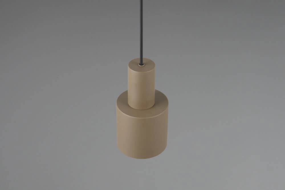 Taupe pendel Agudo Ø 12cm Trio 4017807613780