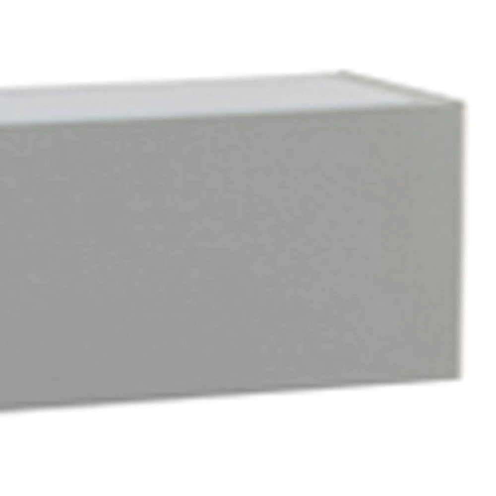 Wandlamp RVS Led Squad Square L 30cm metaalgrijs Albert 4007235963656