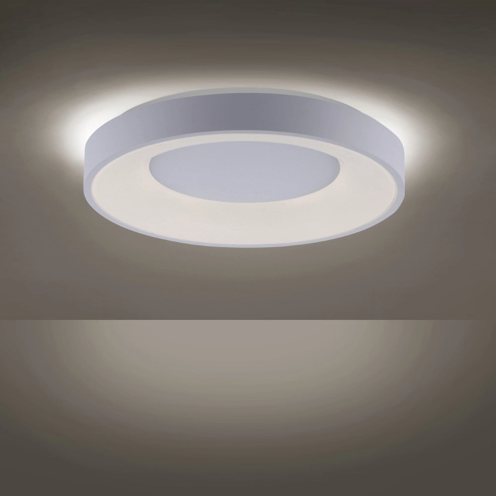 Led plafondlamp Anika Ø 70cm grijs Just Light 4043689973377