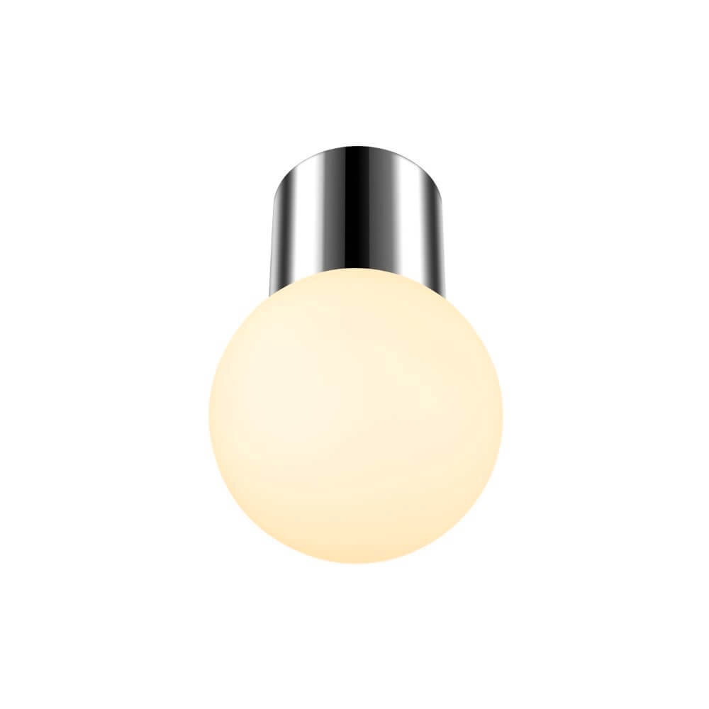 Bol plafondlamp Varyt Chroom - Ø 12cm