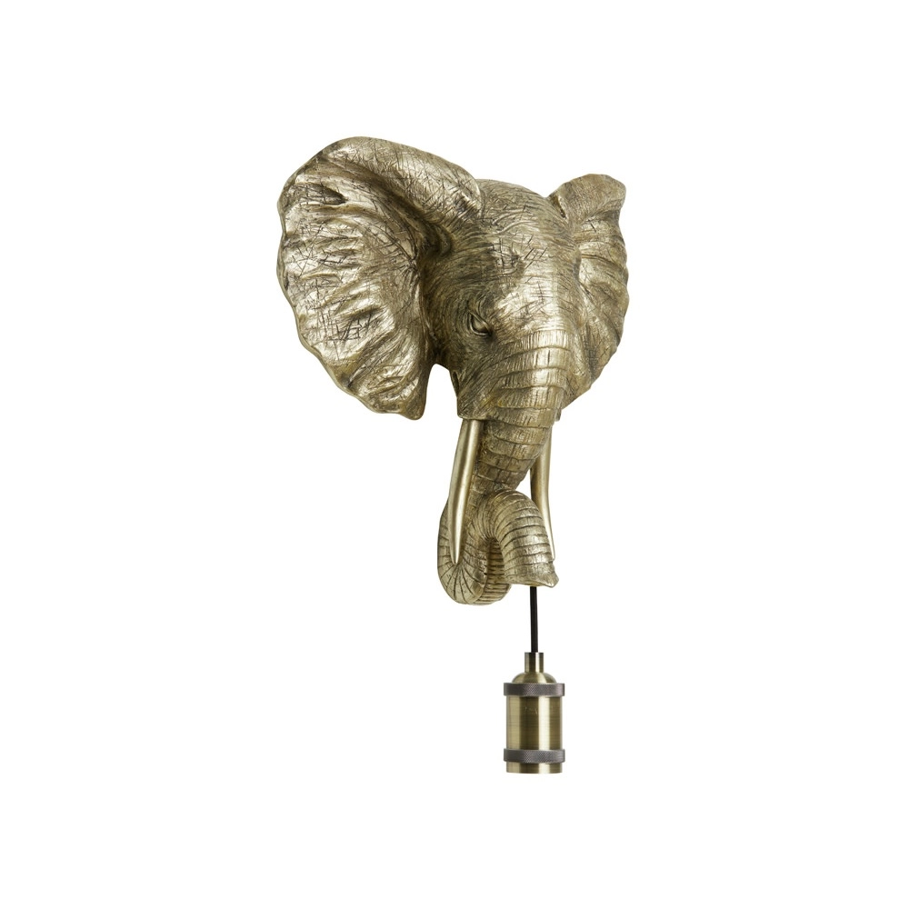 Wandlamp Elephant goud Light & Living 8717807627362