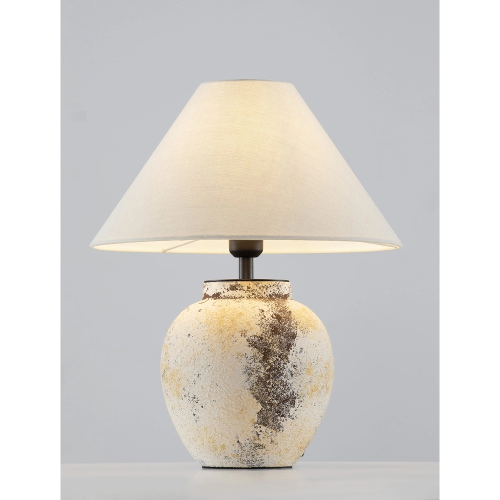 Tafellamp Lupe gevlekt keramiek